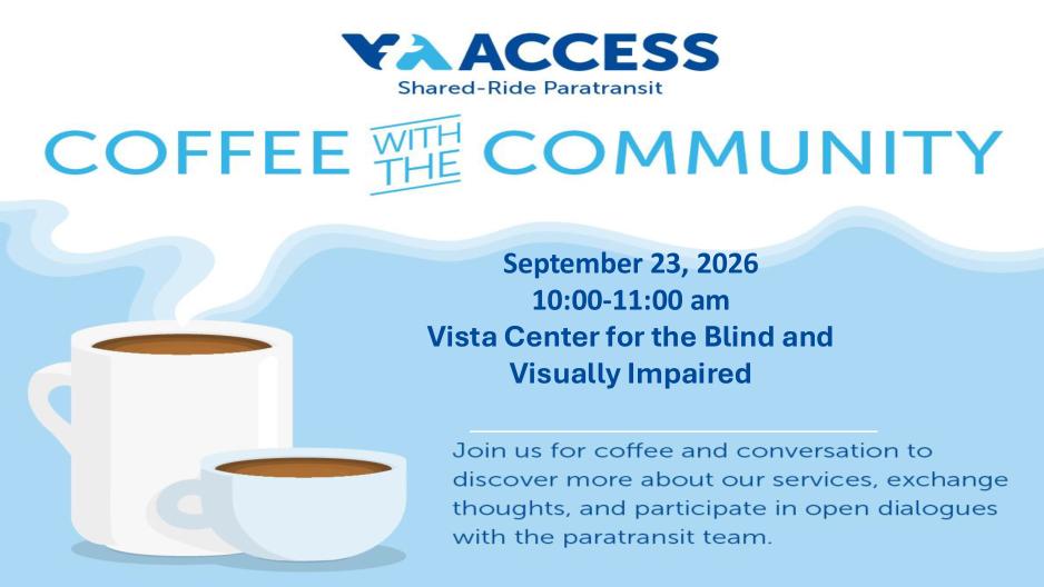 Coffee with the community