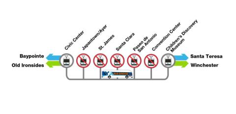 Blue & Green Line - Bus Bridge Due To Light Rail Rehab (August 8, 2026 - August 9, 2026)