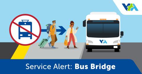 Orange Line: Bus Bridge due to a technical issue between Crossman station and Mountain View stations