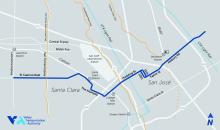 Map of Central Bikeway Route