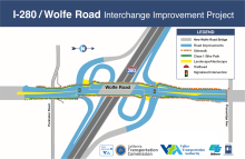 I-280-WolfeRd (Final Design Map)